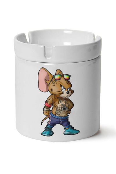 BİBANAPROMOSYON يمكن غسل مهملات البورسلين المطبوعة من جيري في الغسالة (Kp-Çf)