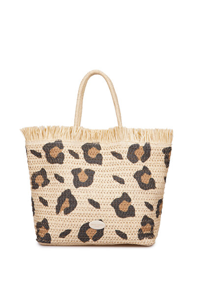 Pierre Cardin Pi̇erre Cardi̇n Women's Straw Hand Bag 05Pc25Y1512