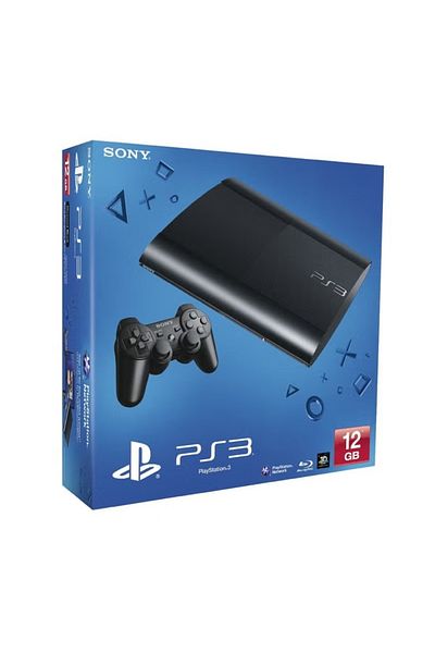 Sony PlayStation 3 12GB Super Slim Console With Controller