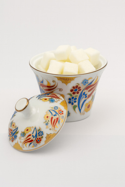 Güral Porselen Yaldızlı şekerlik