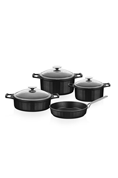 Cem Vision 7 Piece Set (20+24 cm Pot / 26 cm Carnibarik / 26 cm Pan)