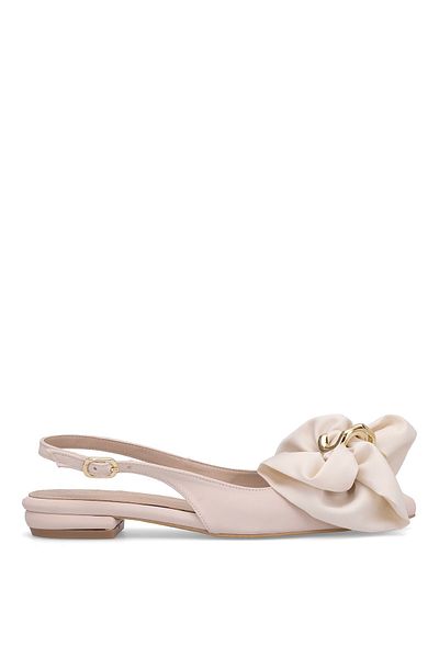 Ayakkabı Fuarı Elit PM230 K102 Γυναικείες Flat Slippers Tan