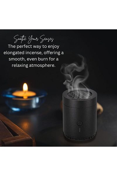 Generic مبخرة عود كهربائية محمولة للمنزل والسيارة والمكتب تعمل بمنفذ USB