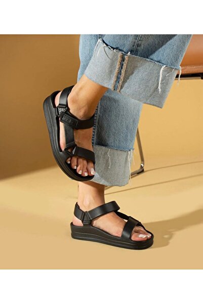 Seha Rooster Women's Black Eva Light Sole Sandals