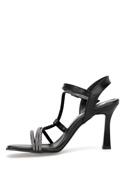 Ayakkabı Fuarı Elite Mst1254M Women's Classic Heeled Shoes Black