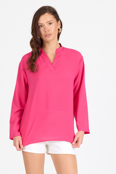 Rodi Women's Stand Collar Blouse 1978