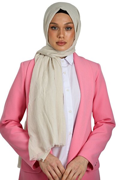 hijabchi Μπαμπού Κράσ Σάλι - Μπεζ