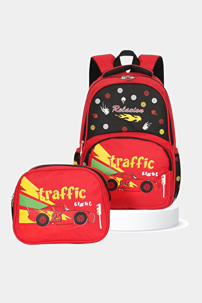 Relaxion Fed School Bag Set of 2 Primary School Backpack Set