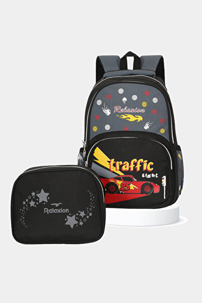 Relaxion Fed School Bag Set of 2 Primary School Backpack Set