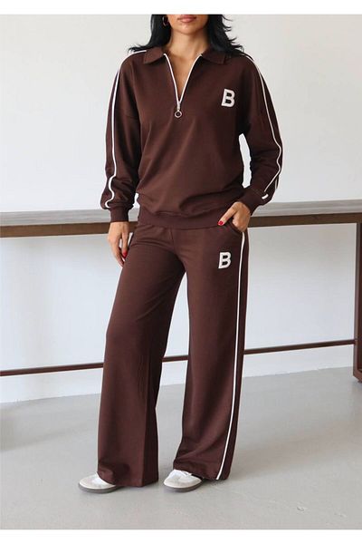 estilowear Women's Sports Tracksuit Suit Daily and Very Comfortable Model 1985