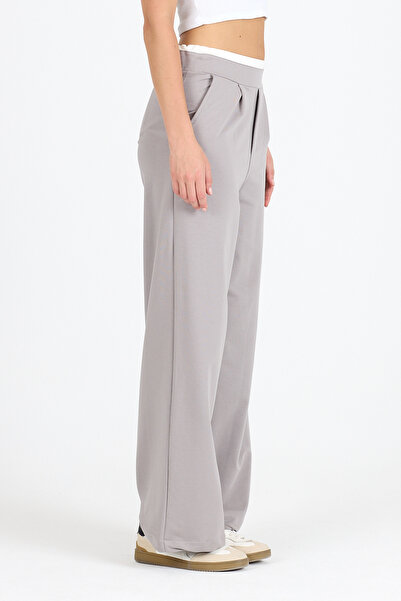 Rodi Women's Belt 2 Color Detailed Spanish Leg Trousers 5006