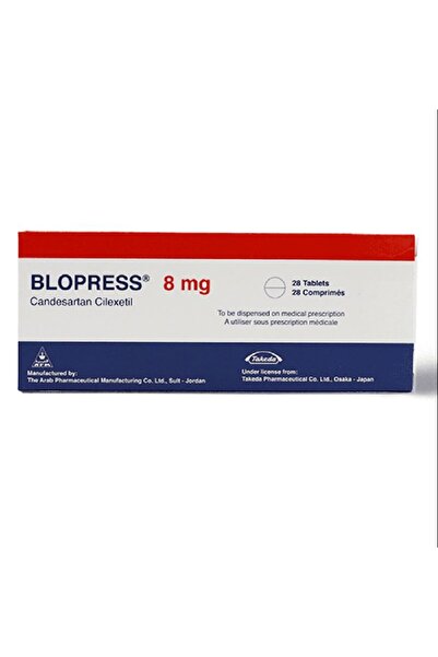 Hikma Pharmaceutical Blopress 8mg tablet