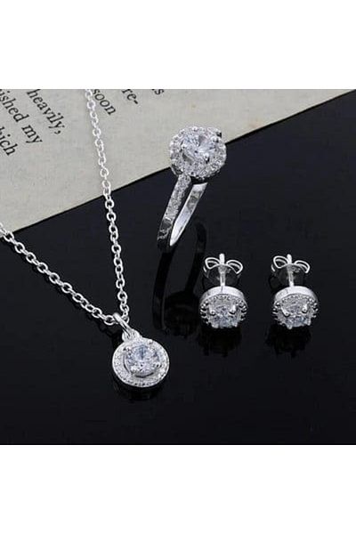 Belora Set de bijuterii Diora Elegant, Argintiu