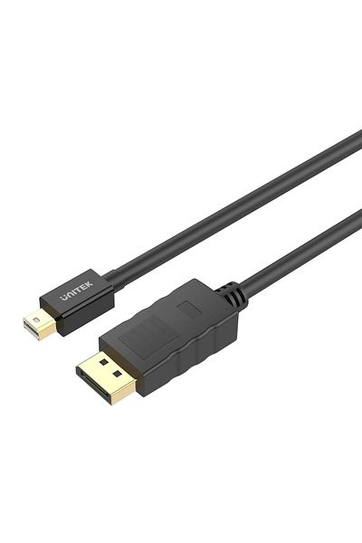 Unitek كابل MINI DISPLAYPORT إلى DISPLAYPORT 2MT 4K&60 هرتز (Y-C611BK)
