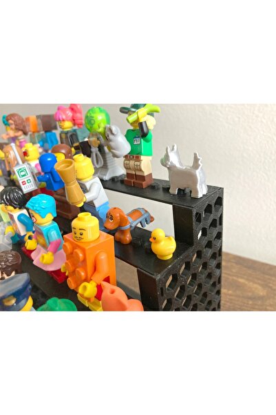 GİT3D Brick MiniFig / Minifigure Stand / Display Mini Figürler için Stand Min...