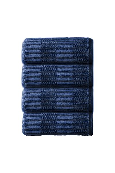 Özdilek Striscai 50X90 cm Hand-Face Towel Set of 4