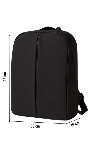 Çantacım Backpack 15.6 Inch Black Laptop Bag