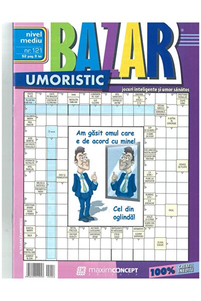 Maxim Concept Set de integrame nivel mediu (almanah Maxim, 100% umor, magazin umoristic, bazar umoristic)