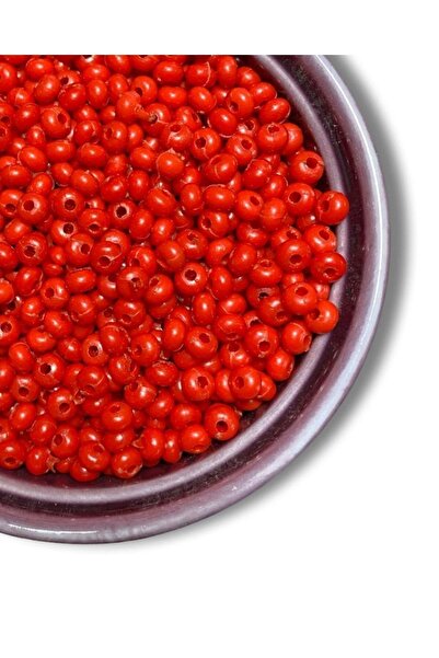 Aslan Online Linie roșie - mărgele acrilice de nisip - (25 Gr - Mediu 350 buc...
