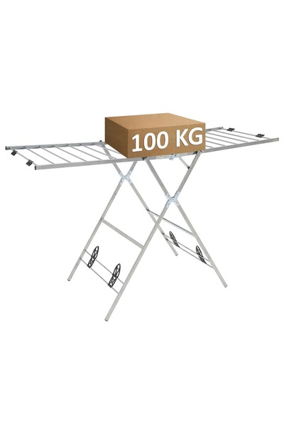 woodhub Dayanıklı Borulu Çamaşır Kurutmalığı, Güçlü ve Uzun Ömürlü Tasarım