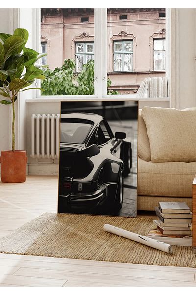 NT Handmade Natural Wooden Framed Uv Printing Porche Wall Painting – Modern & Stylish Wall Decor
