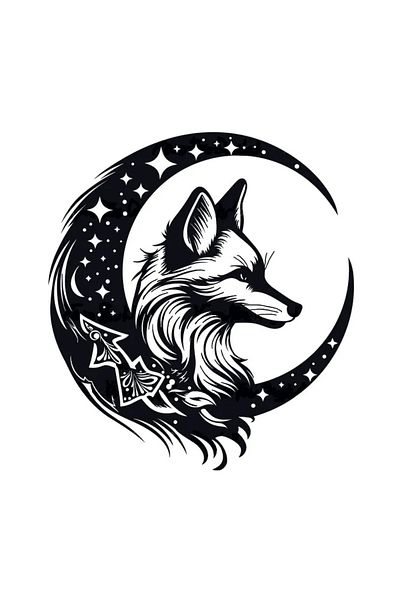 GİT3D Stylish Wolf Wall Decor Model-3 (35 cm)