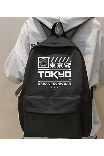 Toum Tokyo Japan Printed Unisex School Backpack