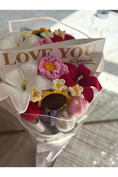 PEGG Özel tasarım karışık örgü buket
