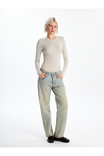 LC Waikiki XSIDE Bisiklet Yaka Kadın Bodysuit