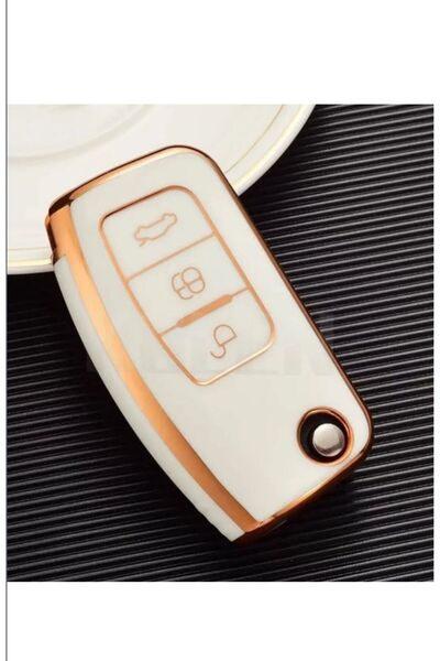 EBG İSTANBUL فورد فوكس فييستا كوجا تورنيو VS غطاء مفتاح ذهبي أبيض الجودة الأولى