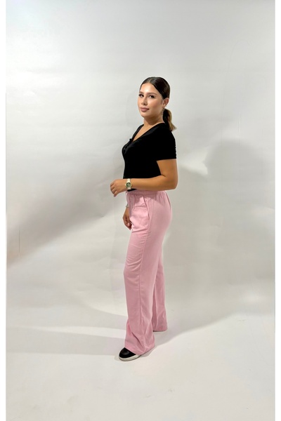 Butik Müslin keten pantolon