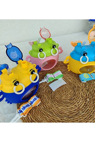 senacacollection School Flask with Crab Figure 750 ml Double Drinking 1 Pc