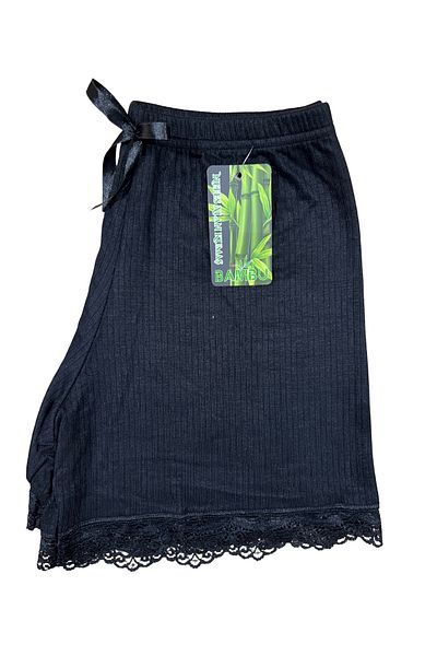 BUTİK1AVM Women's Pajama Bottoms 100% Bamboo Shorts Boxer Ultra Stretchy Comfortable Breathable Fabric