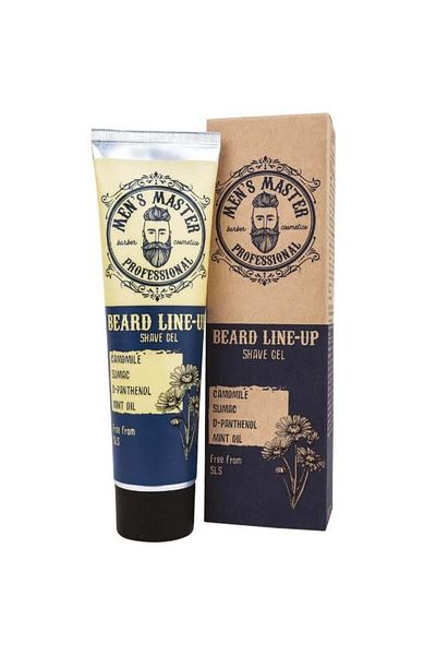 Men's Master Professional Beard Line Up Shaving Gel 100ml
