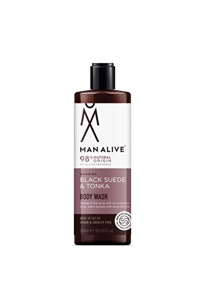 Man Alive Black Suede & Tonka αφρόλουτρο 500ml