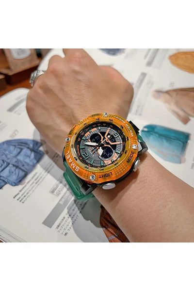 North Waterproof Digital and Analog Sport Style Men's Watch