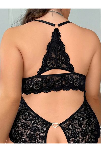 Peille Nightgown with Lace Details