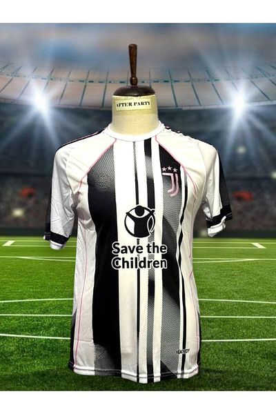 After Party Juventus 2025/26 New Season Kenan Yıldız Home Jersey (New) Vs Sports Singlet Ag