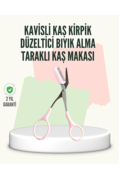 Beta Moda Hub مقص حواجب متعدد الأغراض ذو رأس رفيع