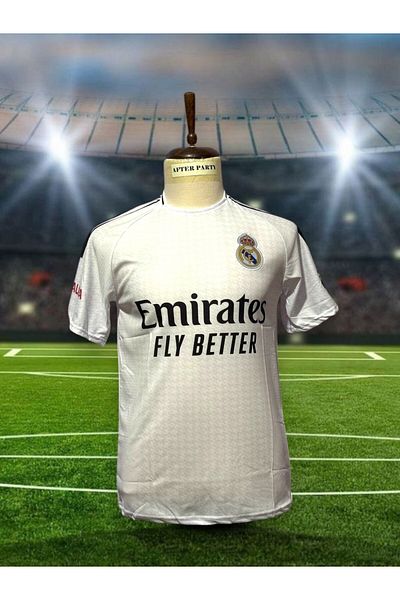 After Party R.Madridd 2024/25 New Season Kylian Mbappe Home Jersey Vs Sports Singlet Ag