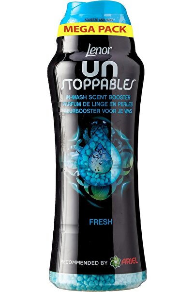 lenor Unstoppables In-Wash Laundry Scent Booster Beads, Fresh, 42 Washes (570 g)