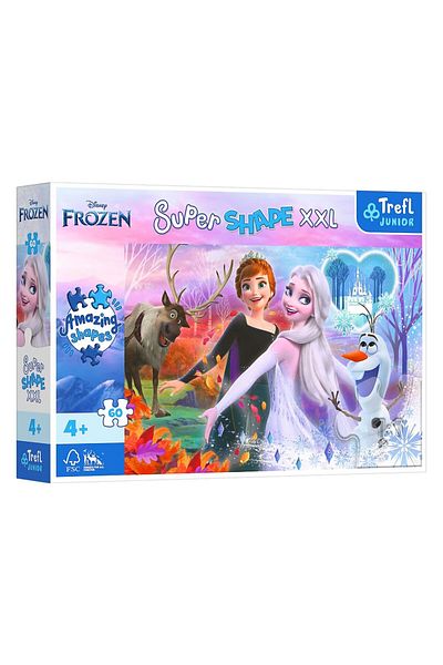 Banadabak Junior Puzzle 50010 Super Shape XXL Frozen 60 Pieces 4+
