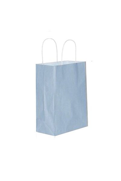 Banadabak HEDİYE ÇANTASI KARTON KRAFT GÜMÜŞ 31x41