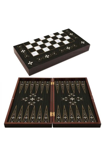 Banadabak Backgammon Set 1020814 Polyester Antique Mini 14+