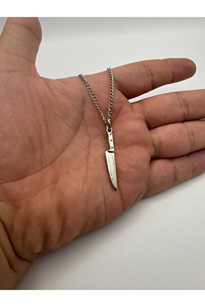 Yuchicly قلادة على شكل سكين الشيف - للنساء والرجال بتصميم طهي