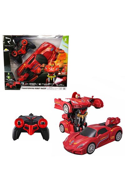Banadabak Remote Controlled Transforming Car Tg1013 Transforming Robot Racer R/C F/F Sound Light USB 8+