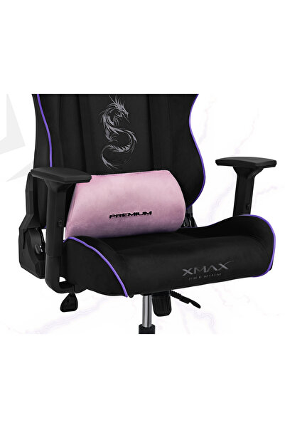 XMAX / Rio Balerion Terletmez Kadife Kumaş Siyah Gaming Oyuncu Koltuğu / 120 Kg Taşır