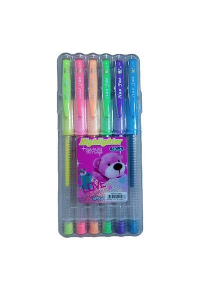 Banadabak PEN GEL STC-6 NEON 6 CULORI