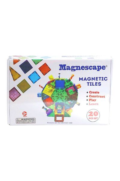 Banadabak 8820 Magnetic Tiles 20 Pieces 3+