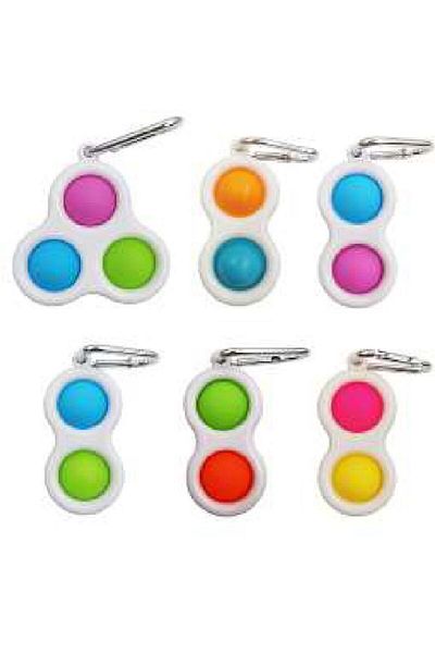 Banadabak Popit Keychain ​​2-Piece Simple Dipple